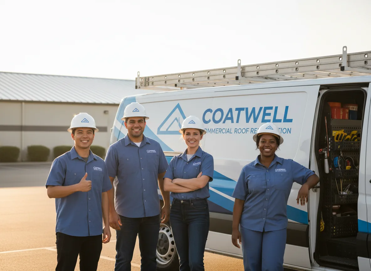 Commercial roof coating company in Newport, OR